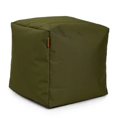 Arico Kid'S Tables & Chairs>Square Ottoman and Footrest - Olive Green