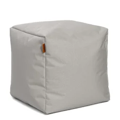 Arico Kid'S Tables & Chairs>Square Ottoman and Footrest - Stone Grey