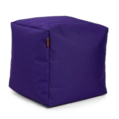 Arico Kid'S Tables & Chairs>Square Ottoman and Footrest - Purple Violette