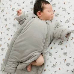 Kids Perlimpinpin Sheets|Bedding>Squirrels Fitted Crib Sheet