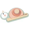 Janod Stackable Sensory Snail Sweet Cocoon