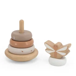 Label Label Developmental Toys|Balls & Stacking Toys>Stacking Rings Balance - Nougat