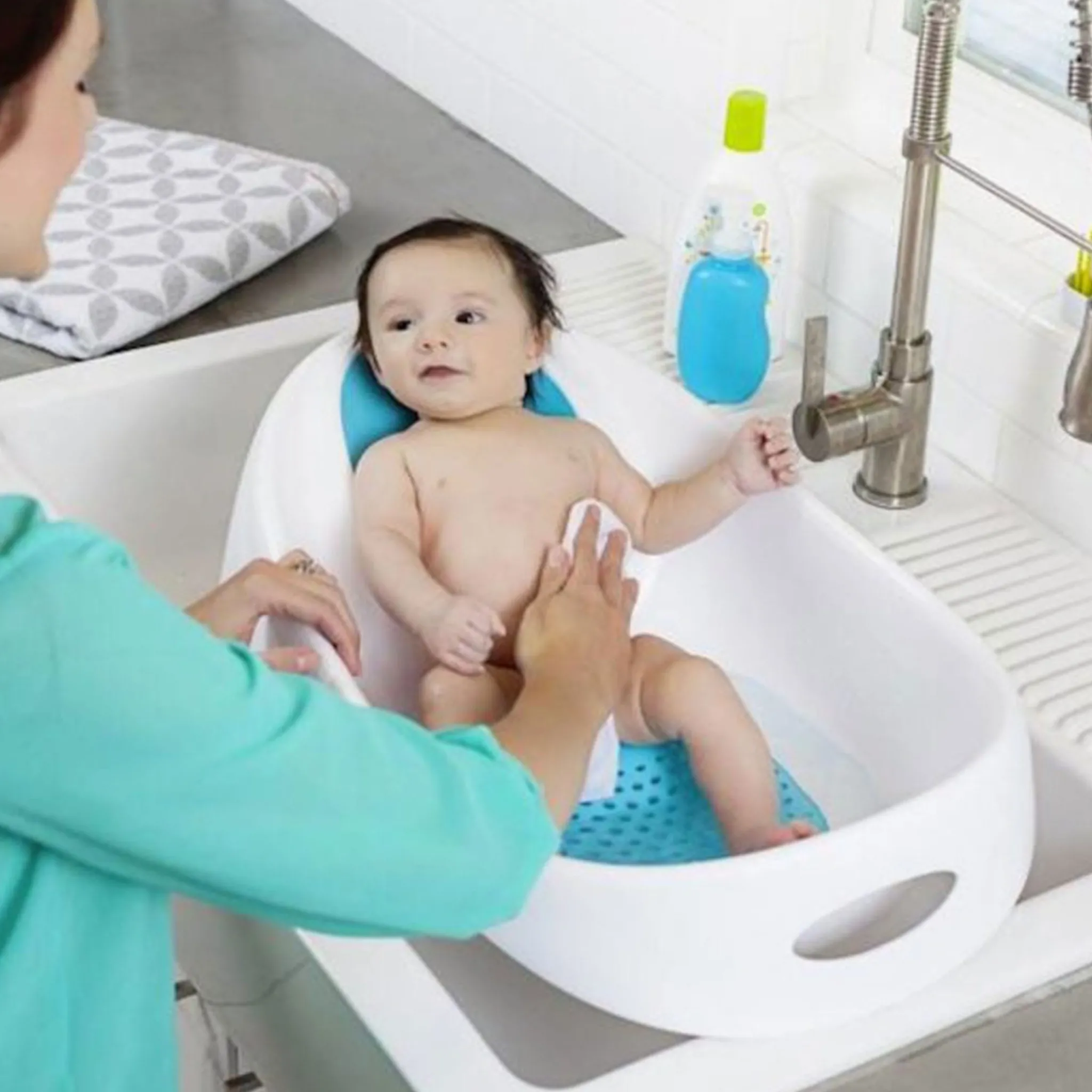 Boon 3-Stages Bathtub Soak - Grey