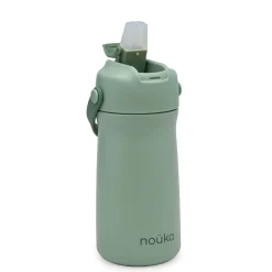 Kids Nouka Stainless Bottle 12oz - Moss