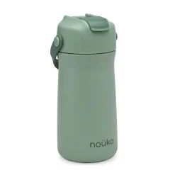 Kids Nouka Stainless Bottle 12oz - Moss