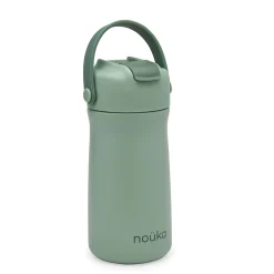 Kids Nouka Stainless Bottle 12oz - Moss