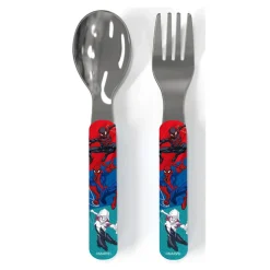 Kids Danawares Breastfeeding|Tableware>Stainless Steel Cutlery - Spiderman