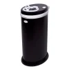 Ubbi Stainless Steel Diapers Pail - Black Matte