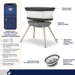 Maxi-cosi Starling Smart Bassinet - Onyx Heritage