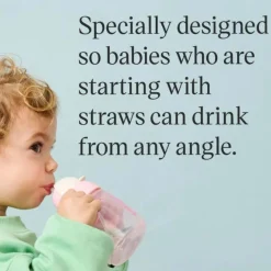 Kids Tommee Tippee Starter Straw Cup 6m+ - Pink