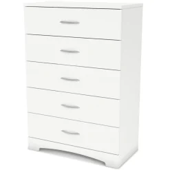 South Shore Step One 5-Drawer Chest - Pure White