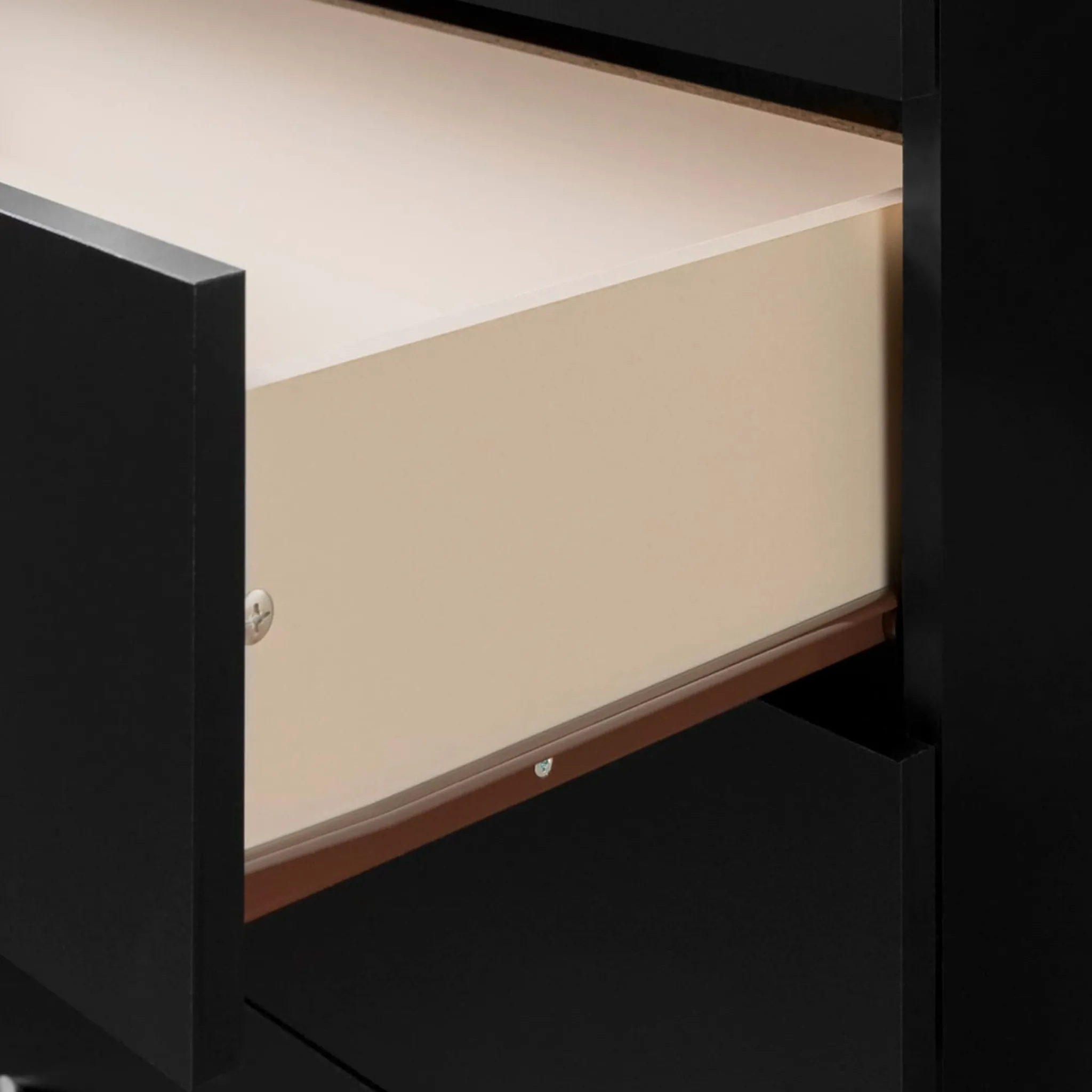 South Shore Storage Furniture>Step One 5-Drawer Chest - Pure Black