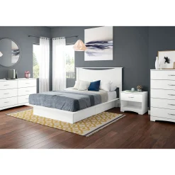 South Shore Step One 6-Drawer Double Dresser - Pure White
