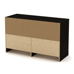 South Shore Step One 6-Drawer Double Dresser - Pure Black
