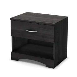 South Shore Step One 1-Drawer Nightstand - Gray Oak