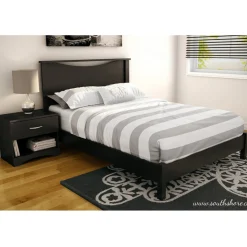 South Shore Nightstands>Step One 1-Drawer Nightstand - Pure Black