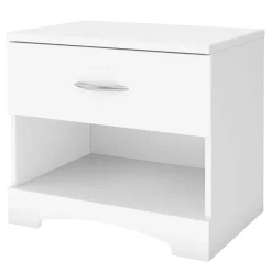 South Shore Step One 1-Drawer Nightstand - Pure White