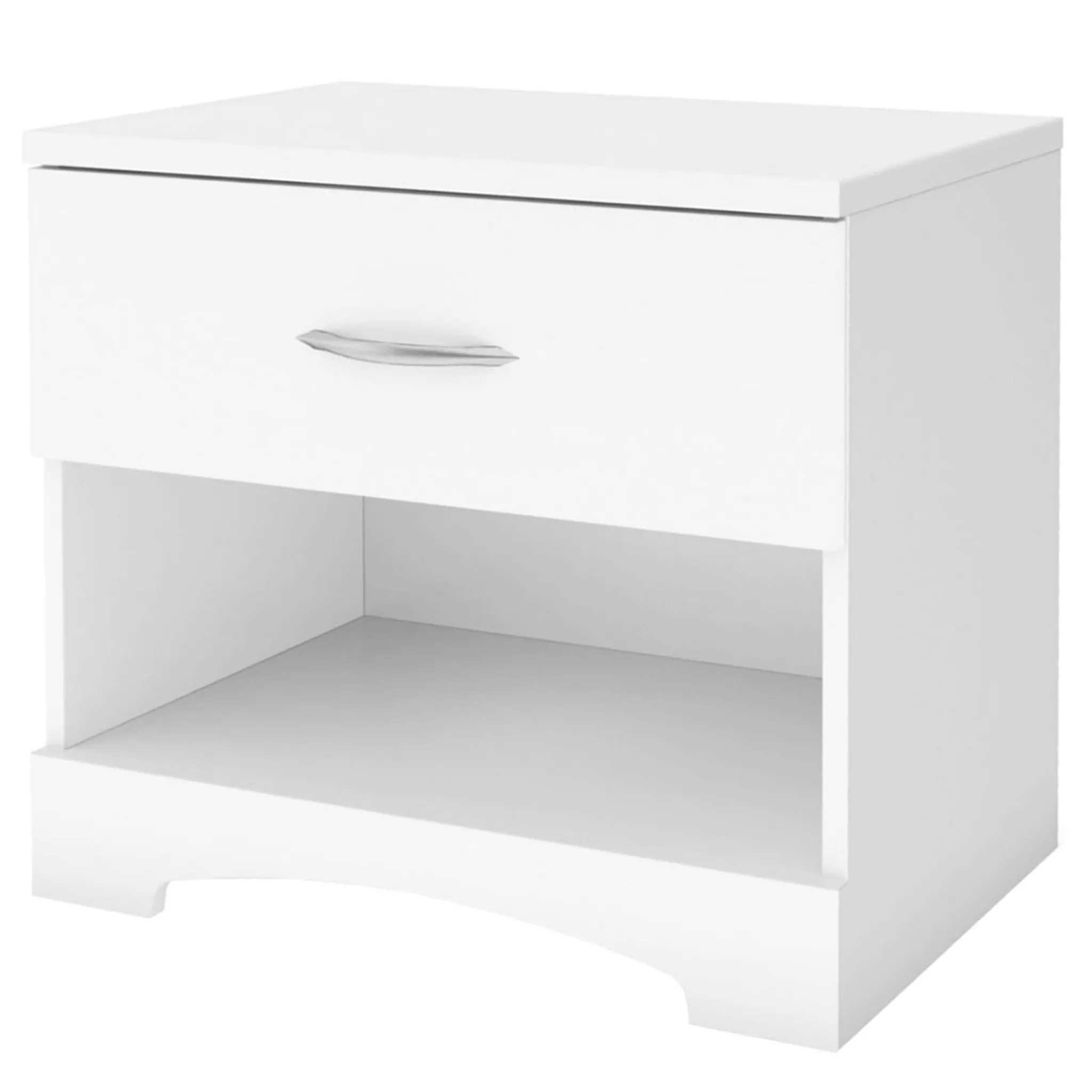 South Shore Step One 1-Drawer Nightstand - Pure White
