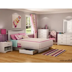South Shore Step One 1-Drawer Nightstand - Pure White