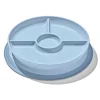 Kids Oxo Tot Stick & Stay Suction Divided Plate - Dusk