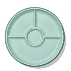 Kids Oxo Tot Stick & Stay Suction Divided Plate - Opal