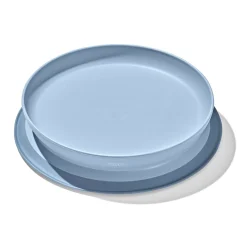Kids Oxo Tot Tableware|Plates & Placemats>Stick & Stay Suction Plate - Dusk
