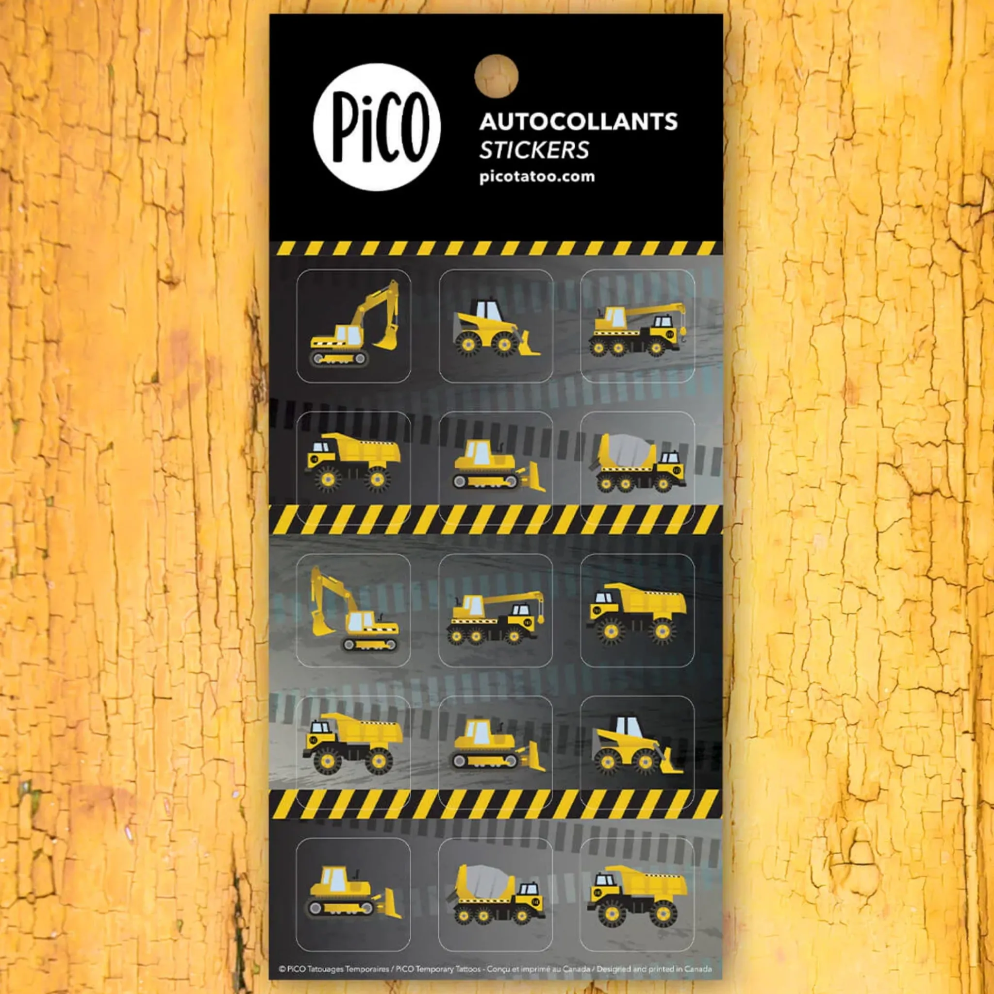 Kids Pico Tatouages Diy & Activities|Party Supplies>Sticker Set - Intrepid