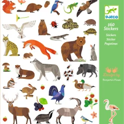 Kids Djeco Diy & Activities>Stickers - Fauna