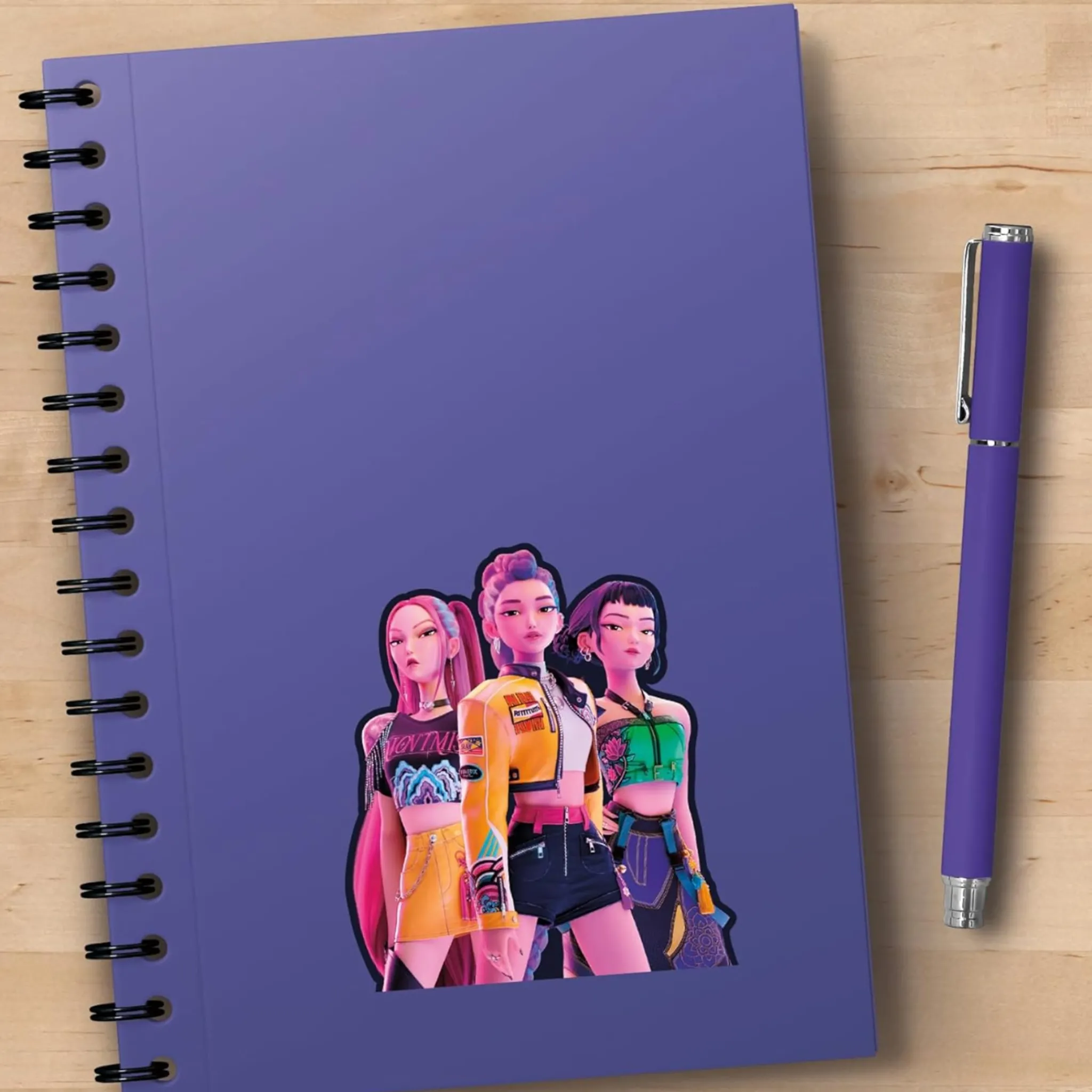 Kids Clement - Equipement Diy & Activities>Stickers Kpop Girl Band