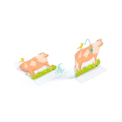 Kids Djeco Stickers Lift-up - Farm