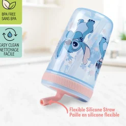 Kids Danawares Stitch Tumbler With Straw