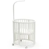 Sleepi Cribs & Mattresses|Cribs & Mattresses>Stokke® ™ Mini​ Crib Bundle with Mattress​ V3 - White