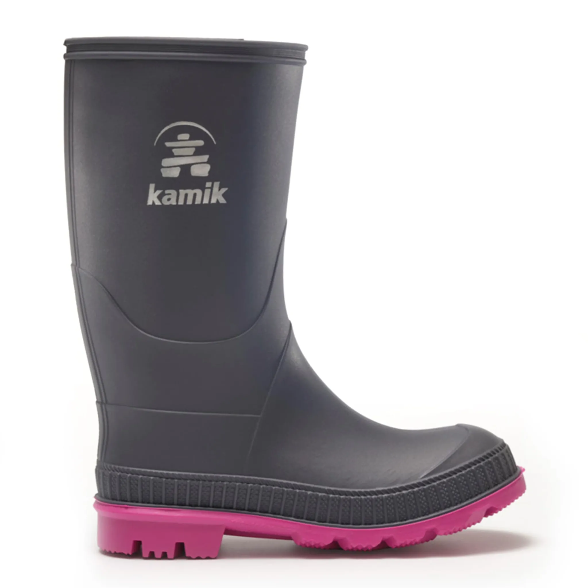 Kamik Rain Boots>Stomp Magenta