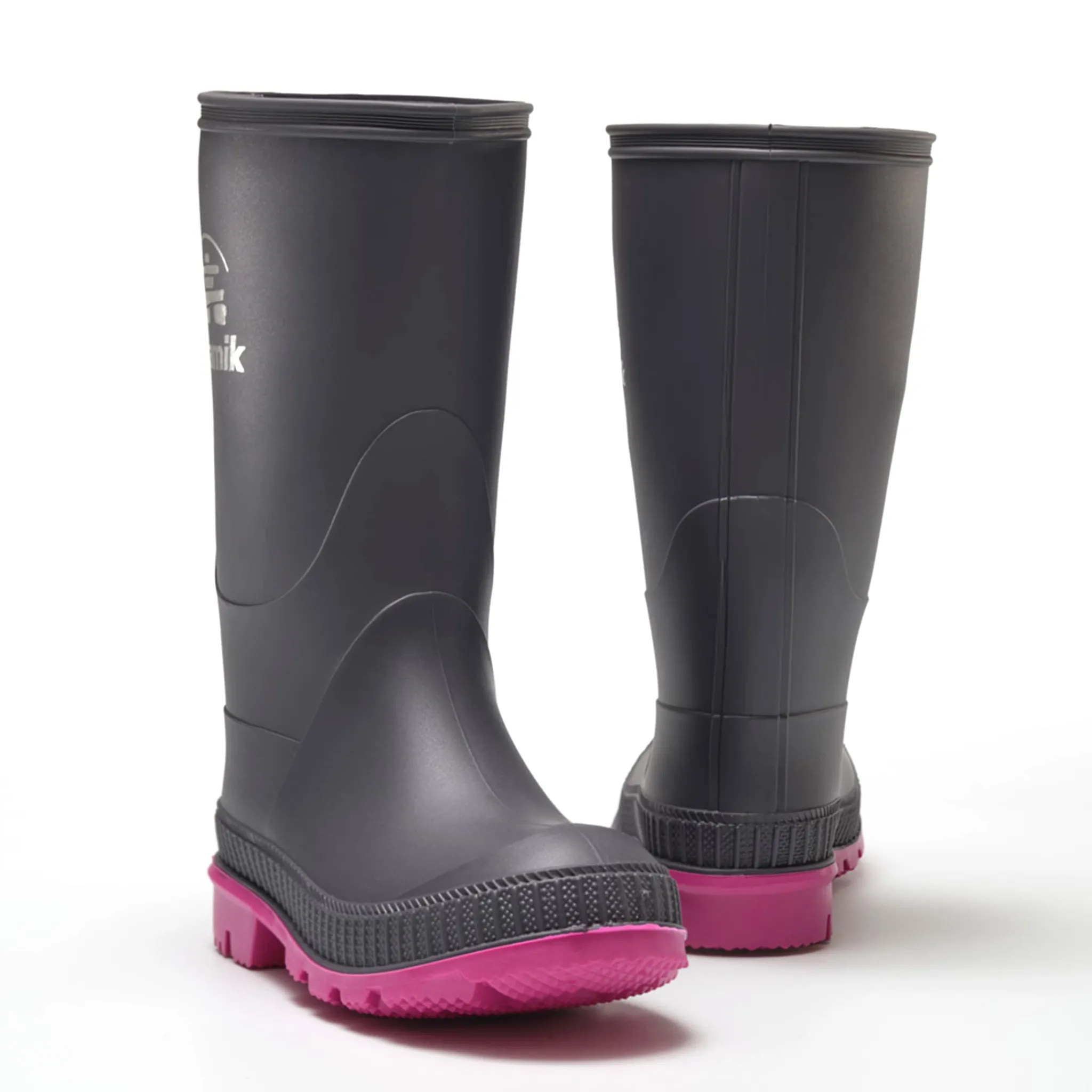 Kamik Rain Boots>Stomp Magenta