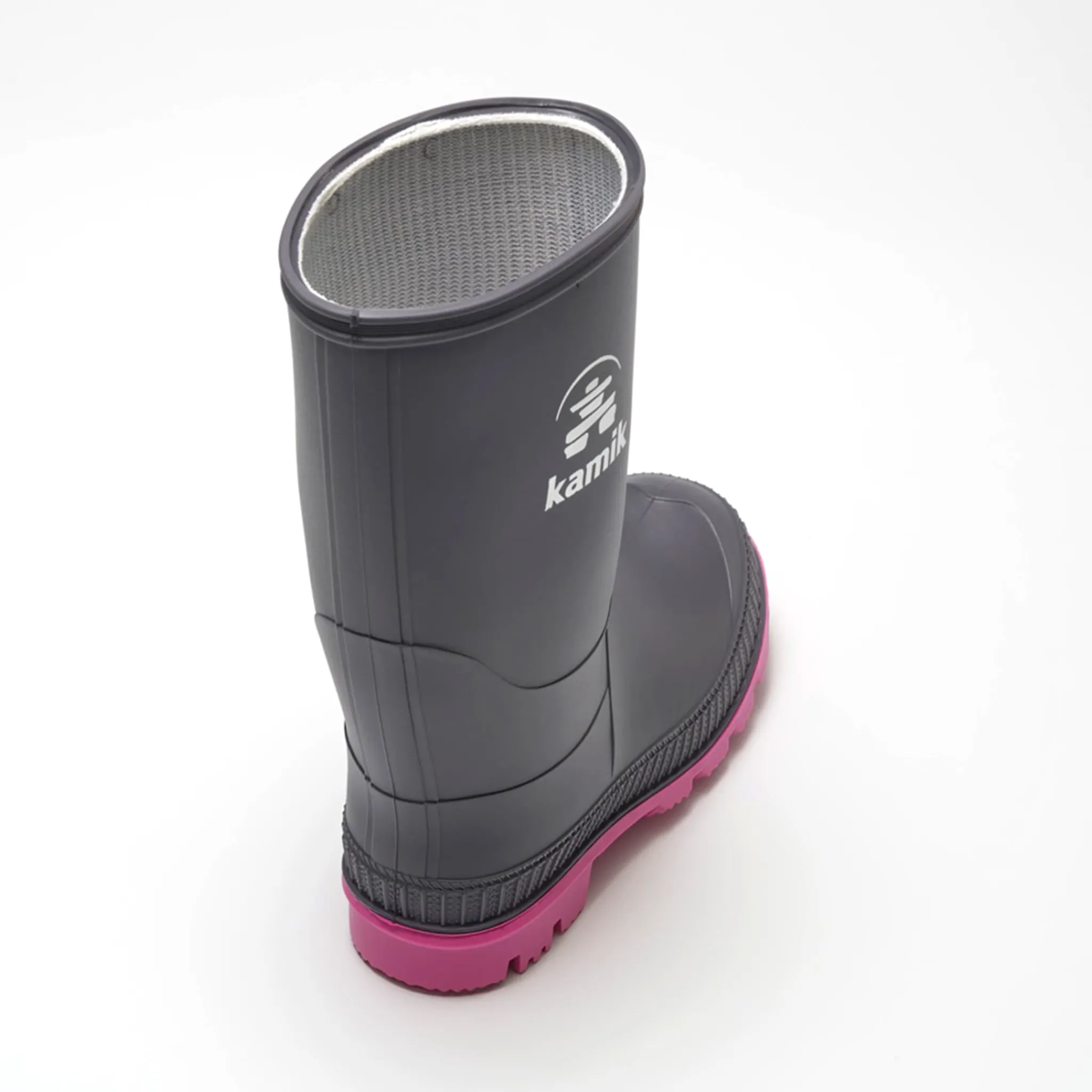 Kamik Rain Boots>Stomp Magenta