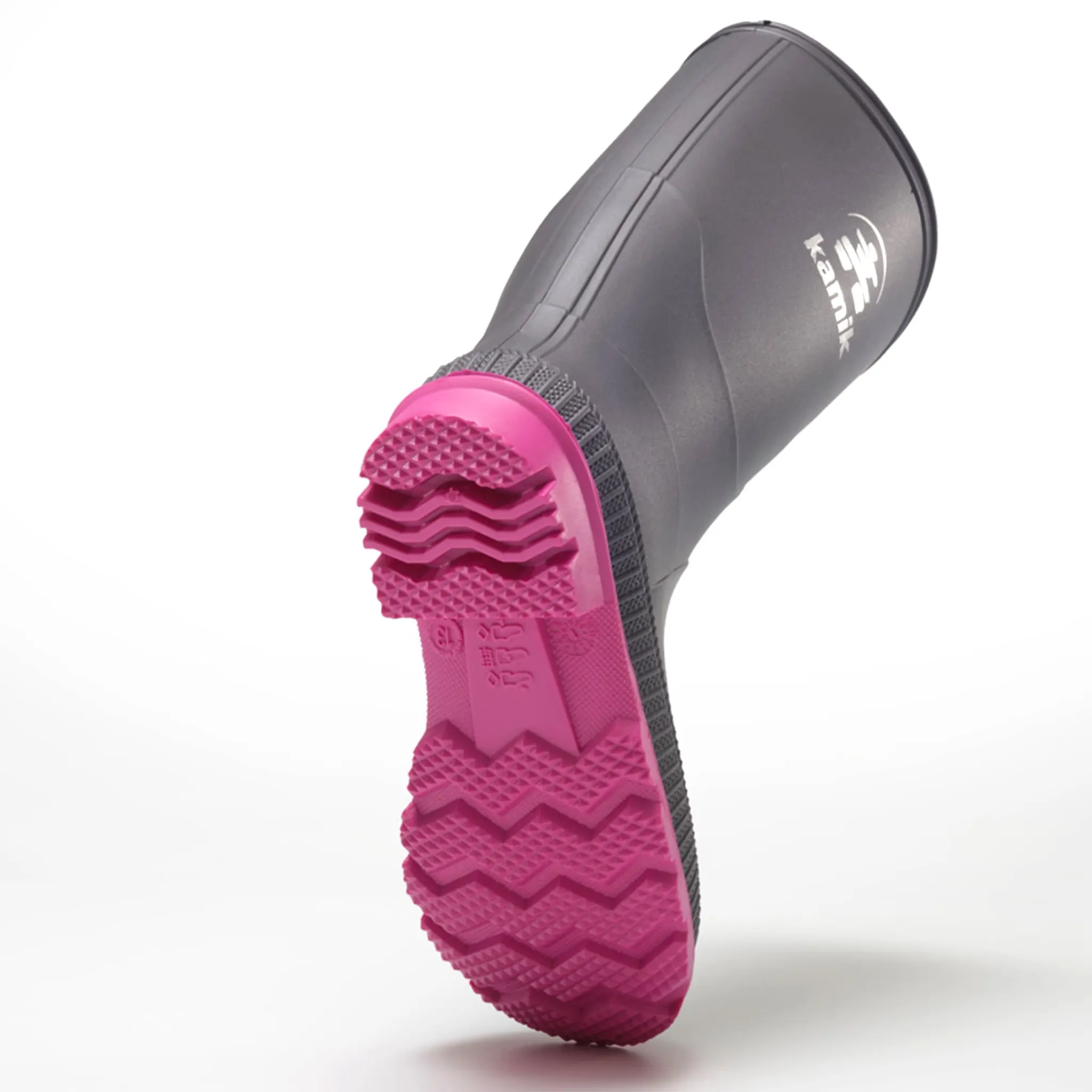 Kamik Rain Boots>Stomp Magenta