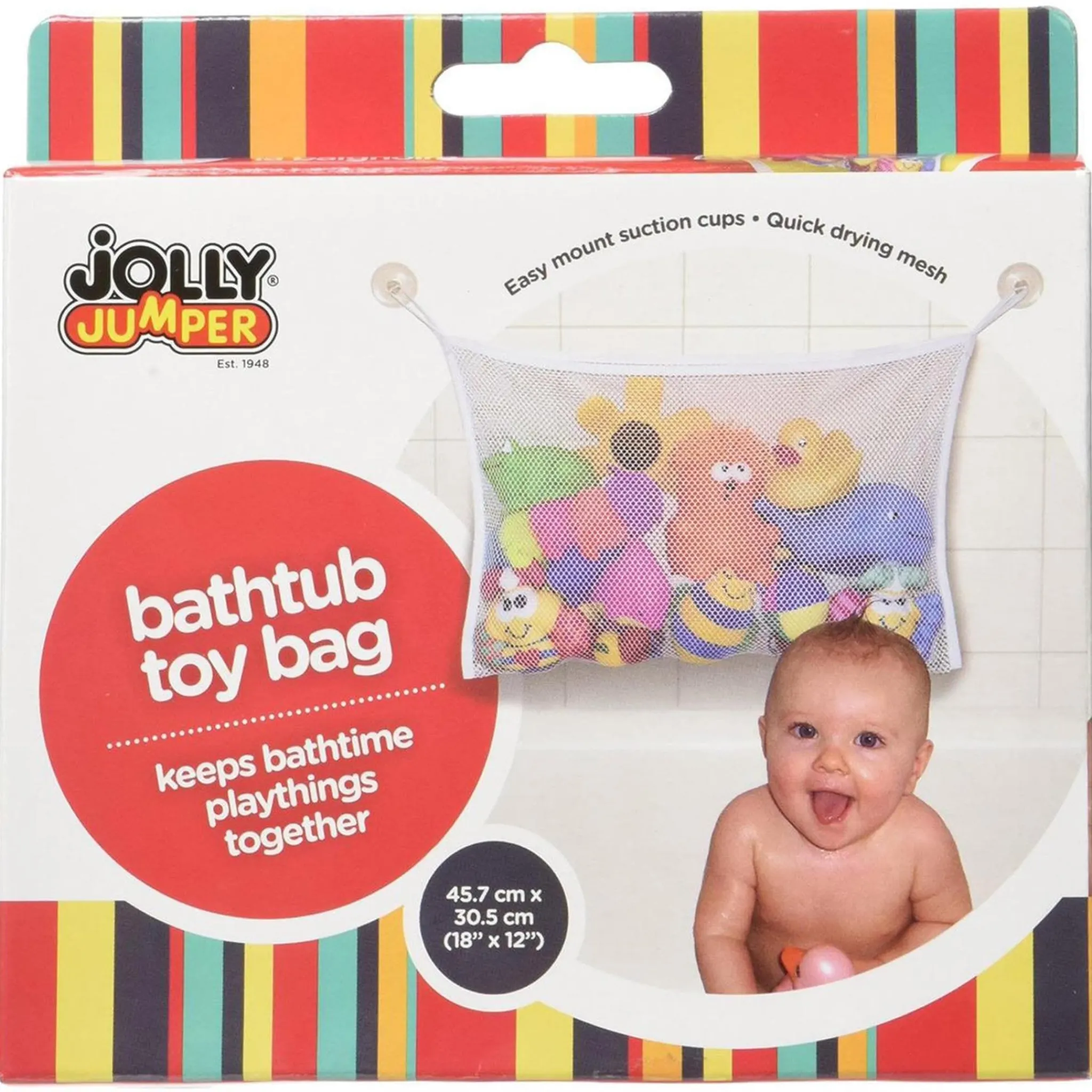 Jolly Jumper Bath Accessories>Storage Bag For Bath Accessories