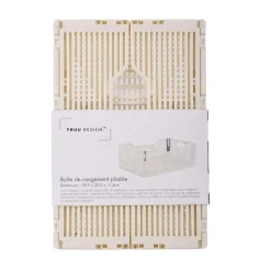 Clement - Maison Storage>Storage Basket - Ivory Small