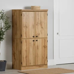 South Shore Storage Cabinet - Morgan Nordik Oak