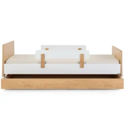 Dadada Baby Storage Trundle for Fun Twin Bed - Red Oak