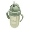 Kids Nouka Straight Straw Cup - Moss
