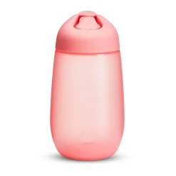 Kids Munchkin Straw Cup Blue 10 oz Rose