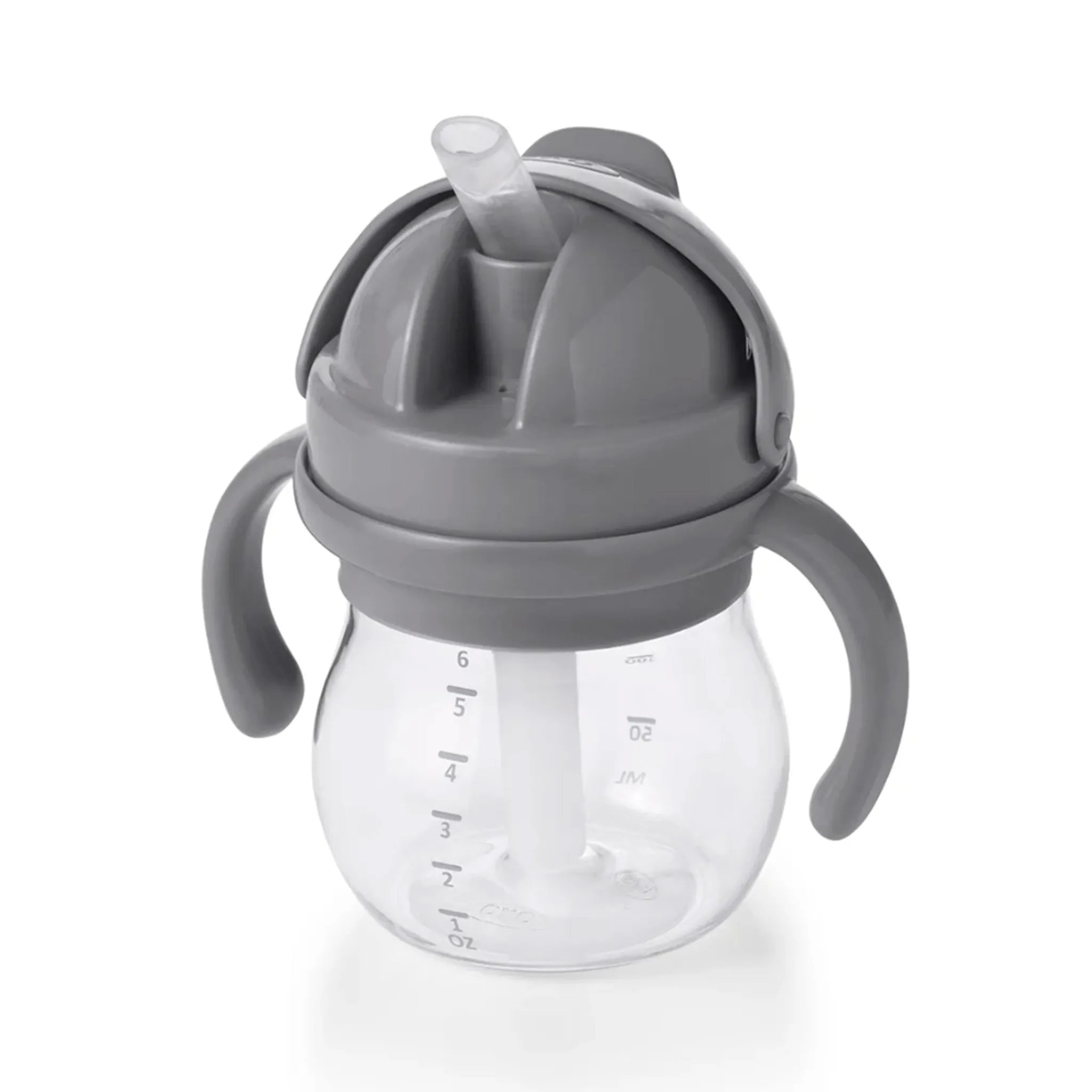 Kids Oxo Tot Straw Cup With Handle 6oz - Grey