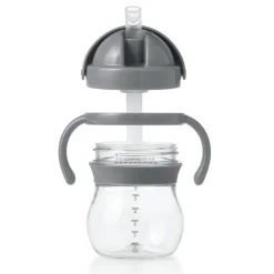 Kids Oxo Tot Straw Cup With Handle 6oz - Grey