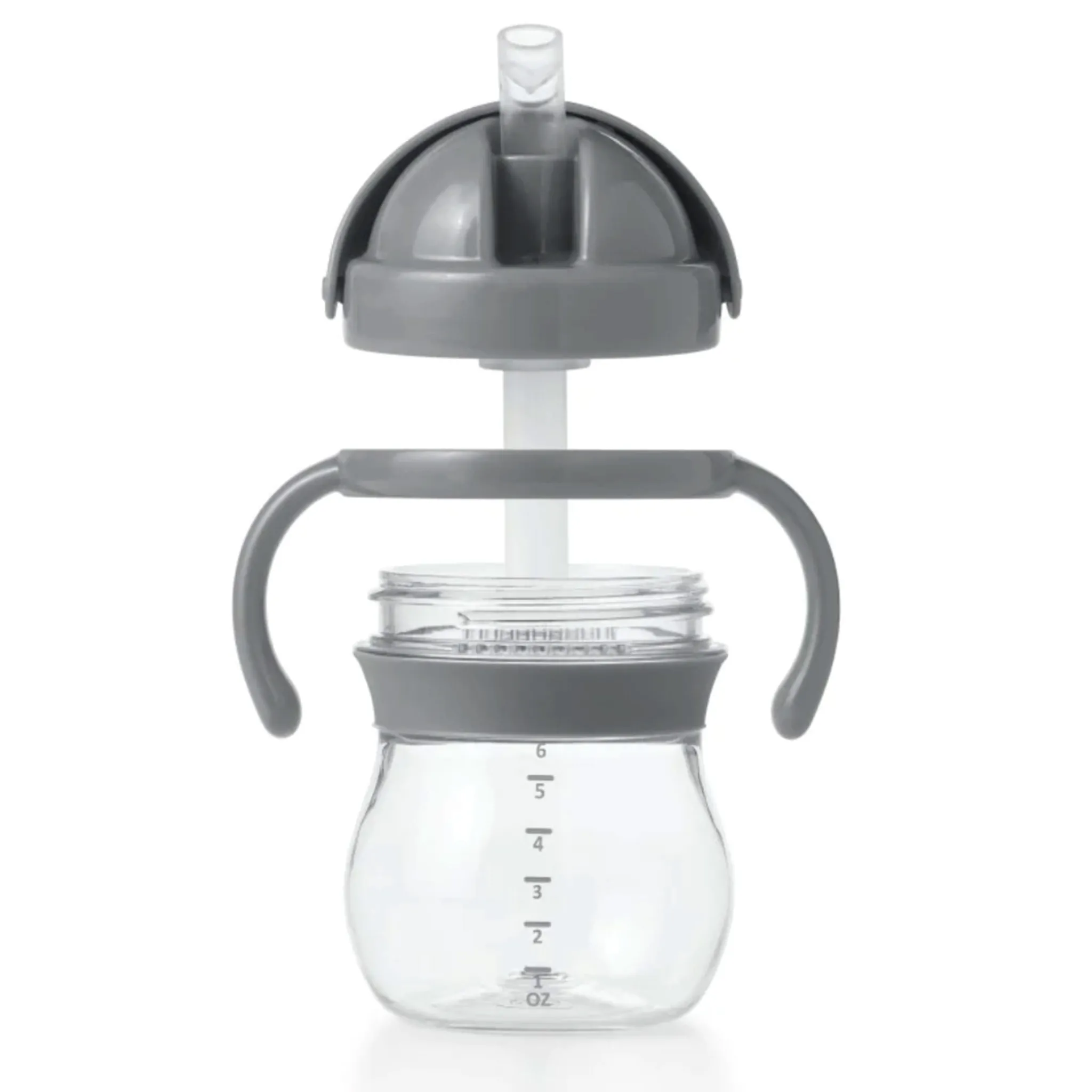 Kids Oxo Tot Straw Cup With Handle 6oz - Grey