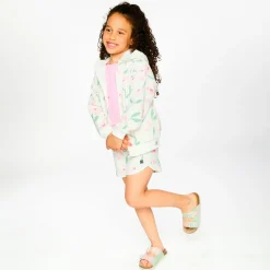 Kids Deux par Deux Fleeces And Sweatshirts|Tops>Straw Hat Flowers Hoodie 3-6