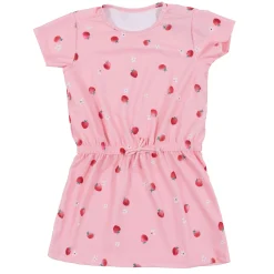 Kids Nano Swimsuits>Strawberries Beach Dress 2-14