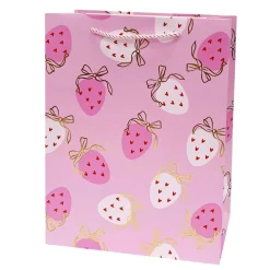 CLÉMENT Party Supplies>Strawberries Gift Bag