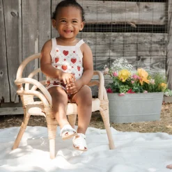 Firsts par Petit Lem Strawberries Knit Set 3-24m