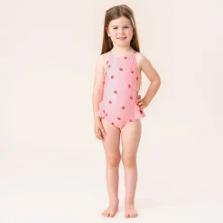 Kids Nano Swimsuits>Strawberries Swimsuit 2-10